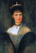 Philip Alexius de Laszlo Empress Elisabeth of Austria oil painting picture wholesale